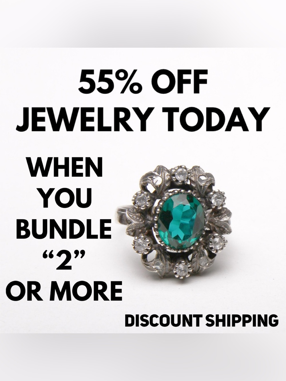 TODAY ONLY JEWELRY SALE 55% OFF WHEN YOU BUNDLE 2 OR MORE!